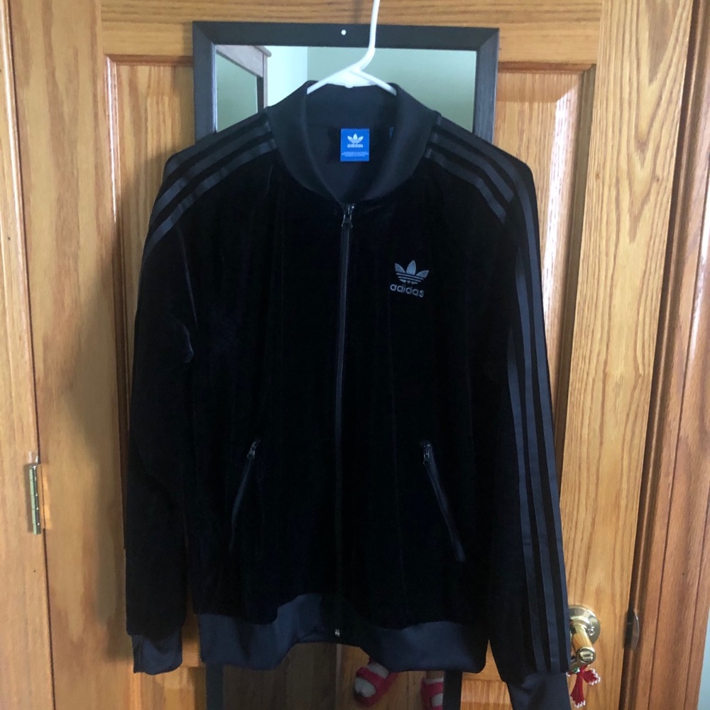 Adidas velour track suite! PANTS AND JACKET SET